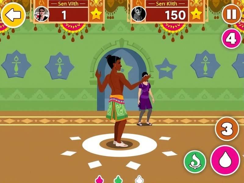 Gujarat Garba Runner gameplay screenshot